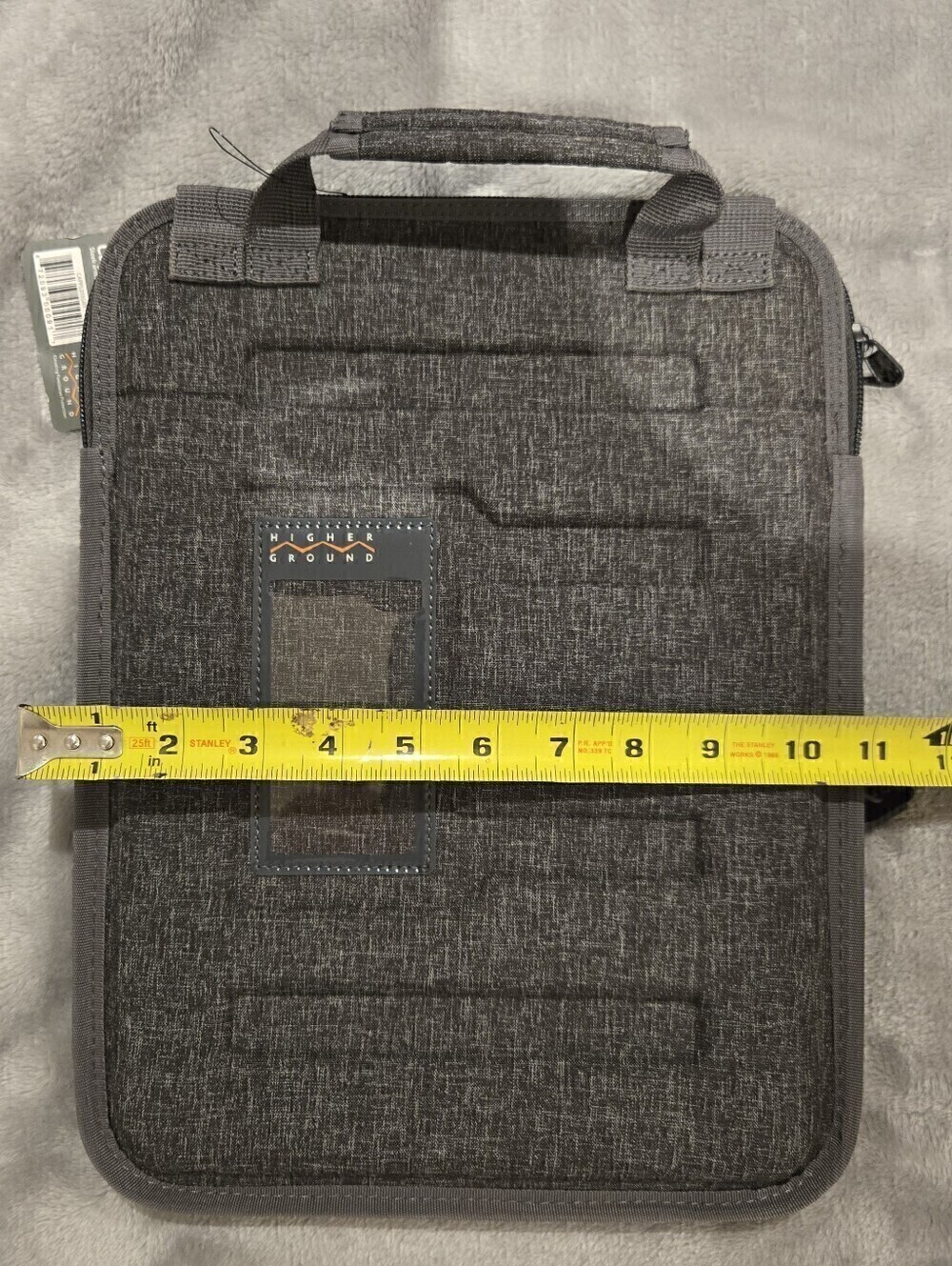 Higher Ground Capsule 11" Laptop-Tablet Case - Sleek Armoured Laptop Sleeve Gray - Picture 8 of 10